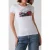 GUESS Ss Cn Roses Print Pure White