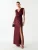 BWLDR Avondjurk ‘COTTIER’  donkerrood