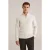 We Fashion Halfway Zipper Beige
