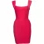 Herve Leger, Fuchsia Zoe bodycon stretch jurk