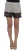 Dolce & Gabbana Dames Witte Zwarte Bloemenkant Zijde Slap Shorts