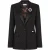 Boyfriend Fit Blazer Crystal Strass