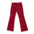 Fluwelen flare jeans 816732 meisje