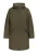 Dreimaster Overgangsjas – gerecycled materiaal Dames militaire olijf