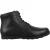 Firetrap Shira leren platte herenlaarzen (Zwart)