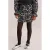 WE Fashion korte rok met panterprint – grijs/ecru