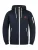 !Solid Tussenjas ‘Tilly’  navy / wit