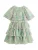 Next Jurk  pastelgroen / pastelroze
