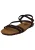 Plakton Sandalen met riem ‘Mam Vita’  donkerbruin