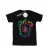Harry Potter Meisjes Gryffindor Crest Tie Dye Ingevuld Katoenen T-Shirt (Zwart)
