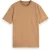 Scotch & Soda Regular-fit Logo T-shirt Tannin