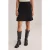 We Fashion Skirt Mini Length Black