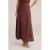 WE Fashion midi rok rood