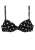 LASCANA Bikinitop  zwart / wit