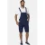Jan Vanderstorm FOCKO loose korte tuinbroek Plus Size donkerblauw