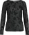 Vila Top Vimiranda L/s Top/dc 14118890 Black Beauty Dames