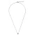 Orphelia ‘Nora’ Dames 925 Zilveren Ketting – Roze ZK-7435