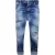 Dsquared2 Big Brother Jean Reinforced Destroyed Denim Blauwe Jeans