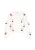 MYMO Gebreid vest  pastelgroen / wijnrood / wit