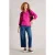 White Stuff Sophie Organic Cotton Shirt Bright Pink