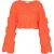 IZIA Jumper Dames oranje