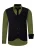Shirt with vest and tie set of 3