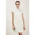 Motivi Minidress With Embroidered Collar White