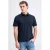 GABBIANO jersey regular polo donkerblauw