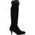 Stuart Weitzman Tieland Over-The-Knee Boots in Zwart Suède