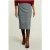 River Woods Midi Checked Skirt
