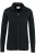 HAKRO Dames Sweatjacket zwart, Effen