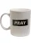Mister Tee Kop ‘Pray’  zwart / wit