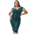 Damesjurk Goddiva Sequin & Velvet Bardot