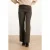 Smashed Lemon Zwart en zand houndstooth broek |
