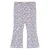 Babyface flared broek met print – lila