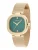 GUESS Analoog horloge  goud / groen / wit
