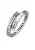 Haze&Glory Ring ‘Evil Eye’  zwart / zilver