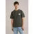 WE Fashion T-shirt donkergroen