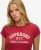 Athletic Essential Slub T-shirt Red