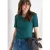 Cecil Dames Basic katoenen shirt in Groen