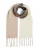 PIECES Sjaal ‘BEA’  beige / donkerbruin