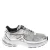 Hip leren sneakers zilver