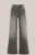 Blue Ridge – Dames super wide leg jeans – Mid waist – Donkergrijs – Katoen –