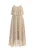 faina Zomerjurk  chamois / goud / wit