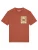 Watapparel Shirt ‘Tarot The Pasta’  lichtbeige / oranje / roestrood / zwart