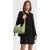 Coccinelle Leather Shoulder Bag In Light Green