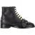 Gucci Queercore Brogue Wingtip Boots in Zwart Leer