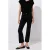Mango cropped flared jeans – zwart