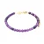 Amethist stenen armband voor dames Sloya Serena