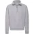 Fruit of the Loom Heren Classic Sweatshirt met Kwart Ritssluiting (Heide Grijs)